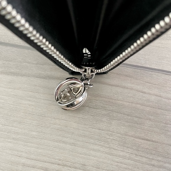 Gucci GG Twins Guccissima Zip Around Continental Wallet Black - Picture 11 of 14